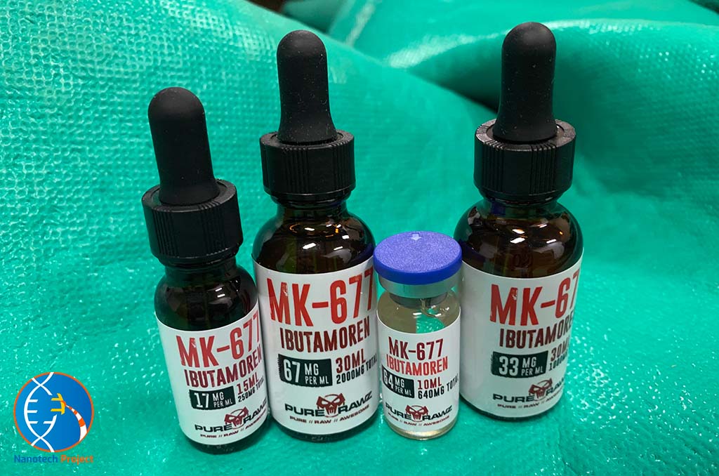 Ibutamoren MK 677 Liquid Vials and Injectable