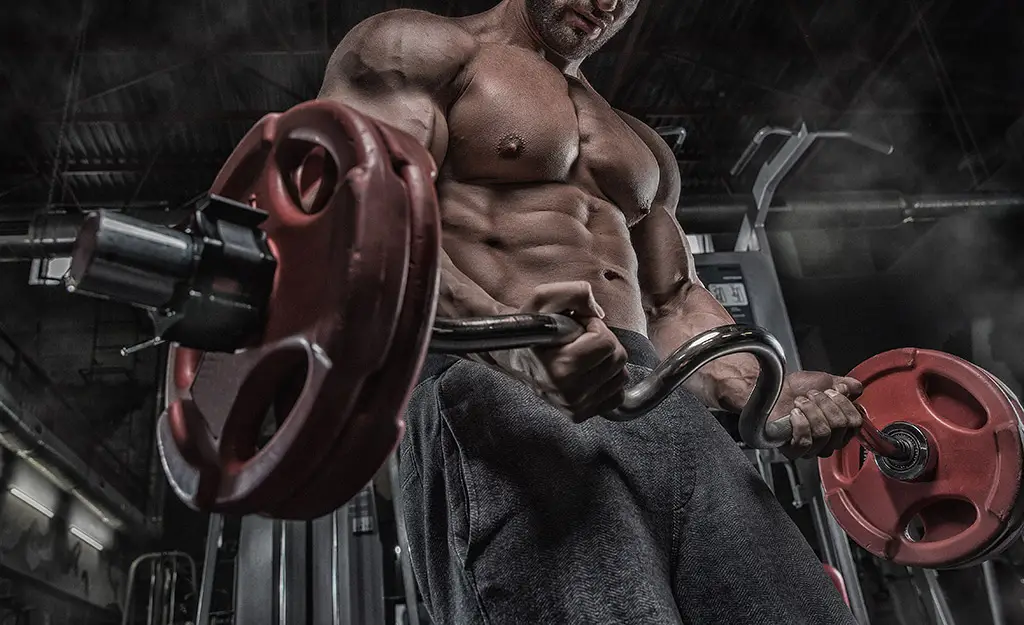 sarms pct muscle guy lifting weights