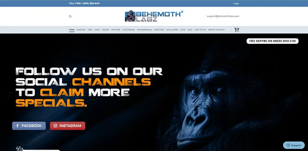 behemoth labz website