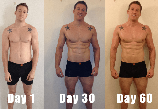 before and after results bodybuilding