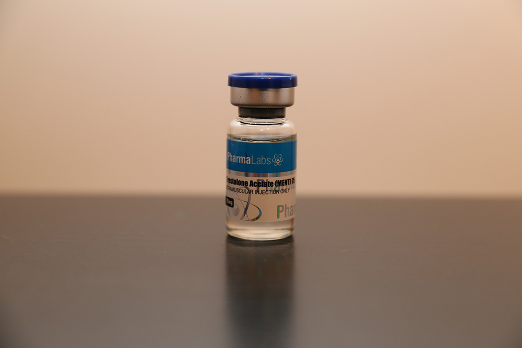 vial of injectable steroids oil