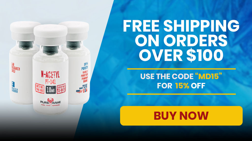 N-Acetyl PT-141:  Free shpping on order over $100