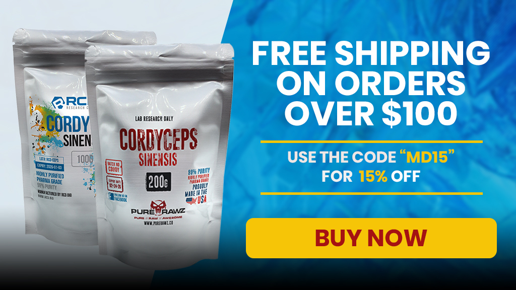 Where to Buy - Cordyceps Supplement. Free shipping over $100