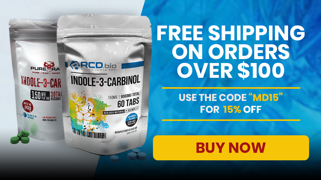 Where to Buy - Indole 3 Carbinol Supplement. Free shipping over $100