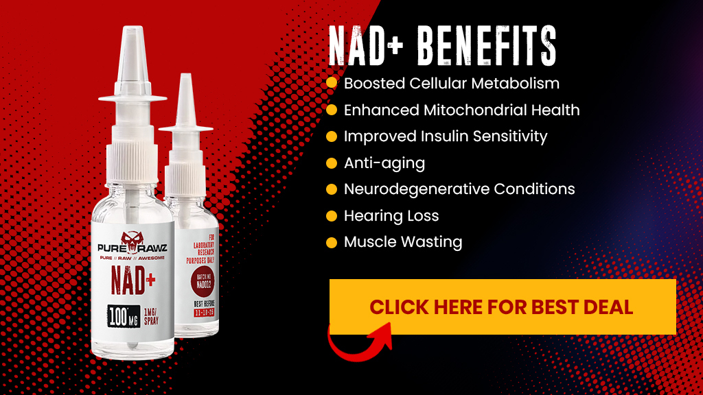 NAD+ Nicotinamide Adenine Dinucleotide - Benefits: