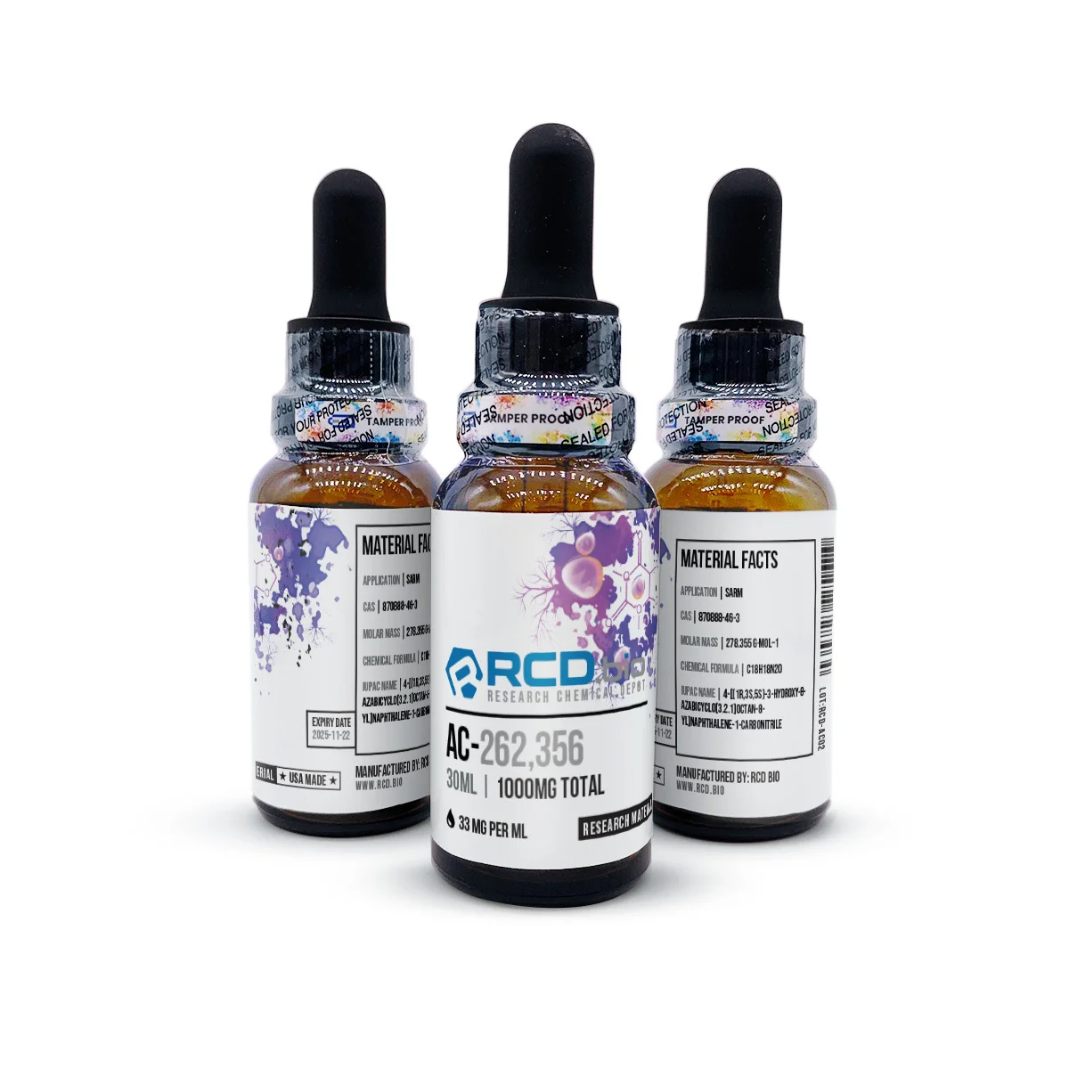 RCDbio AC-262 1000mg 30ml