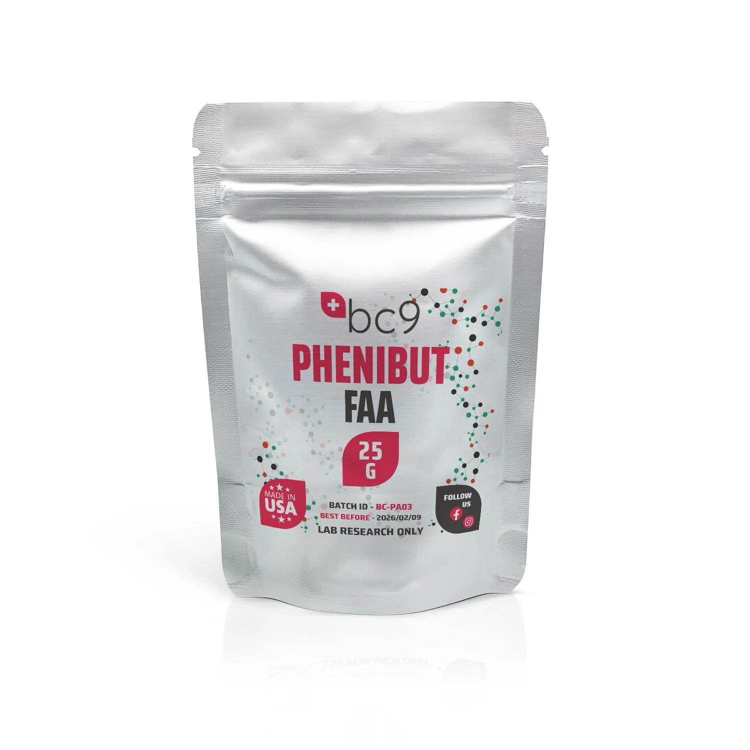 Bc9 Phenibut FAA 25g