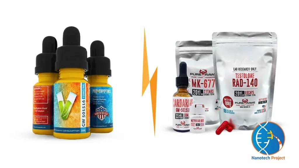 PureRawz vs. ProvenPeptides | Feature Image | Nanotech Project