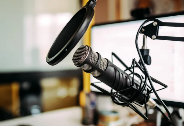 Podcast mic image