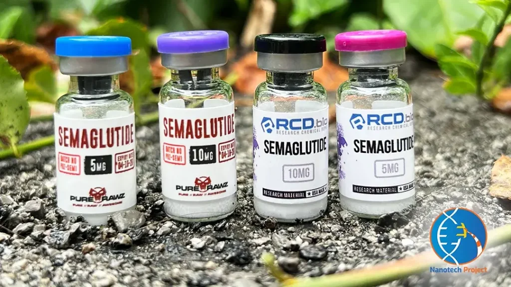 Semaglutide of different brands